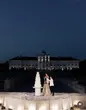 Стол для торта круглый, молочный бархат  - Фото миниатюра 2