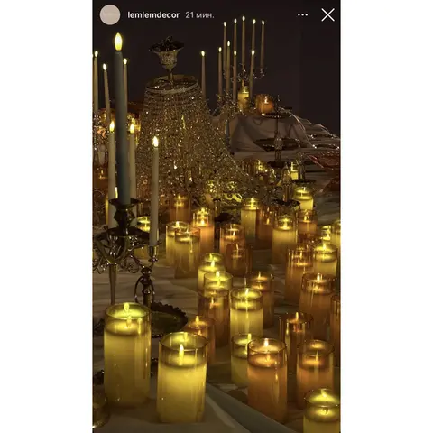 Набор Led свечей белого цвета - Фото 2